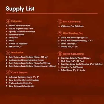 Adventure Medical Kits Sportsman 200 First Aid Kit for 4 People