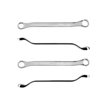 TEKTON 17 x 19 mm 45-Degree Offset Box End Wrench | WBE24317