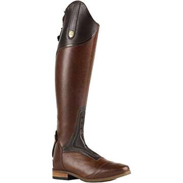 Mountain Horse Sovereign Field Boot Reg Short - Brown Q06 - Comfortable & Durable