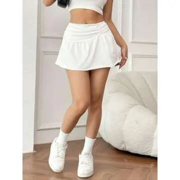Chic Milumia Women Ruched Mini Skirt for Stylish Look