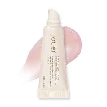 Jouer Essential Vegan Lip Enhancer - Plumping Lip Gloss - Enhancing Lip Conditioner - Moisturize, Pl...