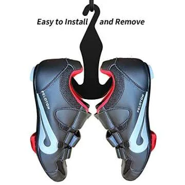 2 Pack Acrylic Shoe Hanger Compatible with Peloton Bike