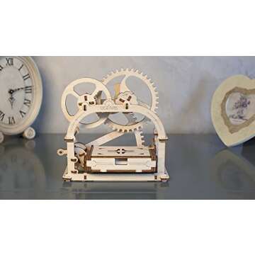 UGEARS 3D Mechanical ETUI Box for Creative Minds