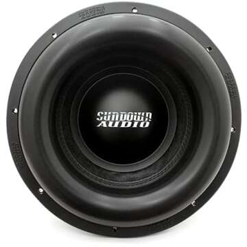 Sundown Audio X-12 v3 D1 12" 1-Ohm 2000W RMS Subwoofer
