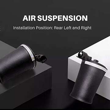 maXpeedingrods 2PCS Rear Air Suspension Spring Shock for Ford Crown Victoria 1992-2010, for Lincoln ...