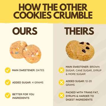 Rule Breakers Vegan Gluten Free Chocolate Chip Blondie Snacks