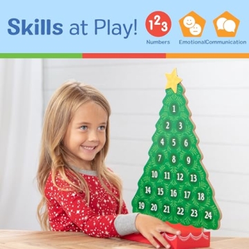 Melissa & Doug Advent Calendar - Magnetic Christmas Fun