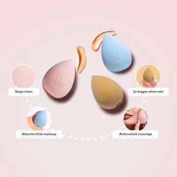 Buy the PURE Halo Makeup Blender Sponge Today
