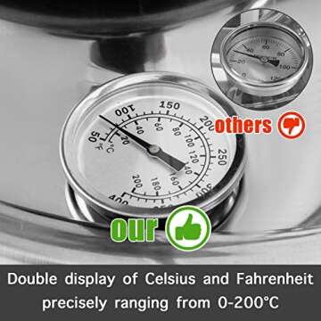 VEVOR Alcohol Still for Distilling Whiskey, Wine & Brandy