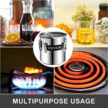 VEVOR Alcohol Still for Distilling Whiskey, Wine & Brandy