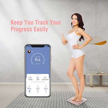 Uten Smart Bluetooth Scale for Accurate Body Measurement
