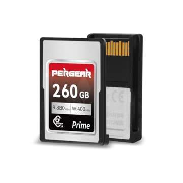 PERGEAR Professional 260GB CFexpress Type A Memory Card, Up to 880MB/s Read Speed & 900MB/s Write Sp...