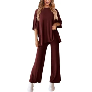 PRETTYGARDEN Women's Comfortable 2-Piece Lounge Set