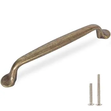 khtumeware Antique Brass Pulls: Timeless Vintage Handles