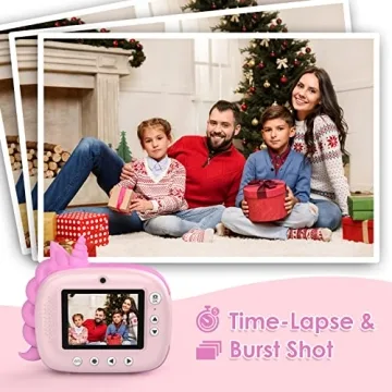 HiMont Kids Instant Print Selfie Camera