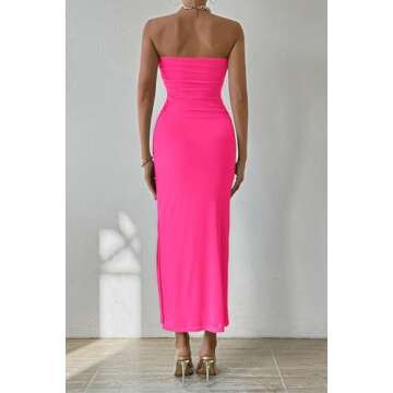 PRETTYGARDEN Women's Summer Maxi Bodycon Dresses for Elegant Nights and Fun Days