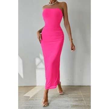 PRETTYGARDEN Women's Summer Maxi Bodycon Dress for Elegant Style