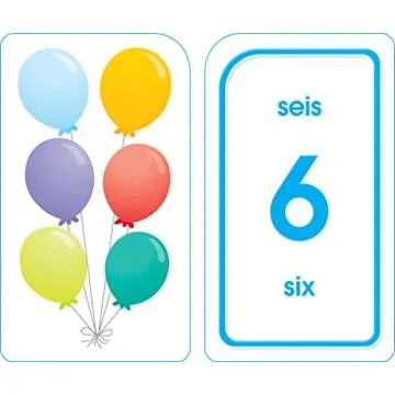 School Zone - Bilingual Colors, Shapes & More Flash Cards - Ages 4+, Preschool to Kindergarten, ESL, Language Immersion, Numbers, and More (Spanish and English Edition) (Spanish Edition)