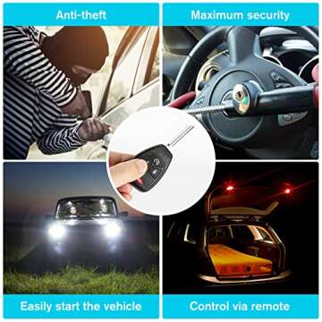 Guteauto Car Key Fob Keyless Entry Remote 315Mhz OHT692713A for Jeep Wrangler 2009-2018, Compass 2010-2017, Patriot 2010-2017