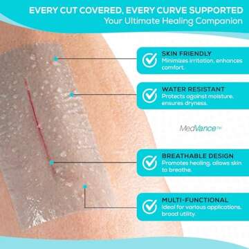MedVance Silicone Tape - Gentle & Durable Wound Care Solution