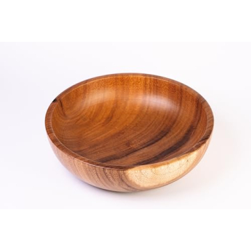 JJ Imperium Large Salad Bowl – 11" x 3.15" – Acacia Wood