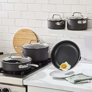 Cuisinart 9-PC Hard Anodized Cookware Set for Every Kitchen