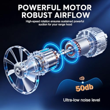 TAZPI 30 Inch Under Cabinet Range Hood 1200CFM Smart Control