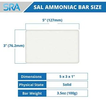 SRA Sal Ammoniac Tinning Block - 100 Grams