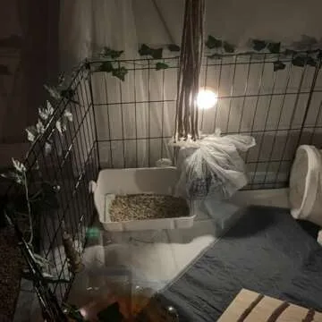 MUYG 11Pcs Rabbit Litter Box for Small Pets and Cleaning