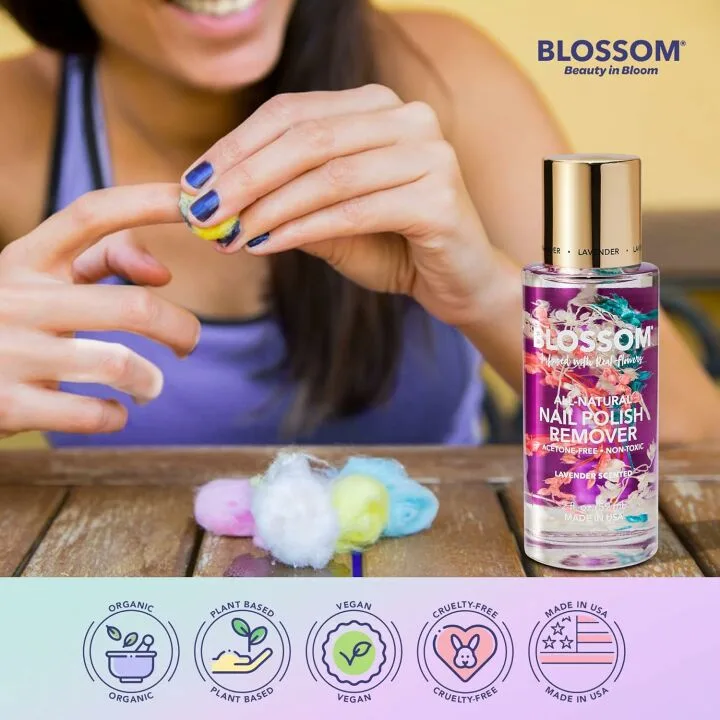 Natural Lavender Nail Polish Remover 2 fl. oz.