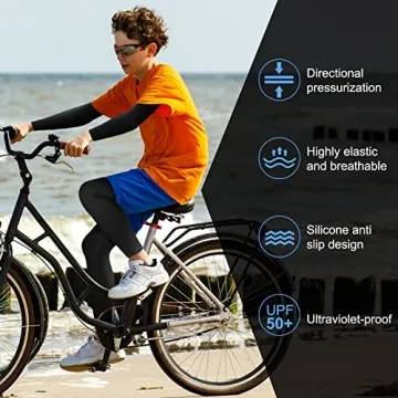 Kids Compression Leg and Arm Sleeves for Sports