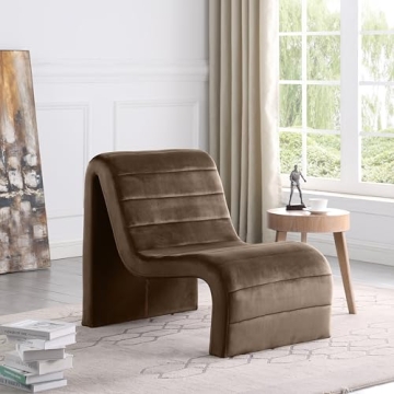 Meridian Velvet Accent Chair - Modern Luxury for Homes