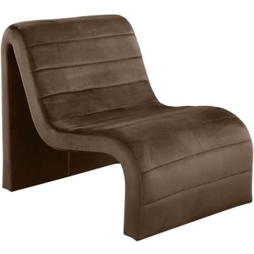 Meridian Velvet Accent Chair - Modern Luxury for Homes