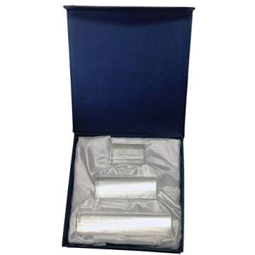 Amlong Crystal Optical Glass Triangular Prisms Set of 3