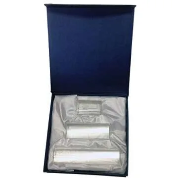 Amlong Crystal Optical Glass Triangular Prisms Set of 3