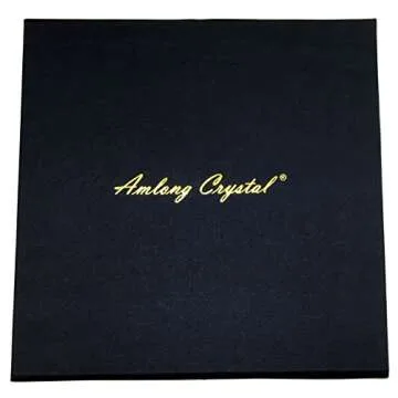 Amlong Crystal Optical Glass Triangular Prisms Set of 3