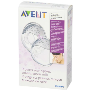 Philips AVENT Comfort Breast Shell Set 2 Pack for Nursing