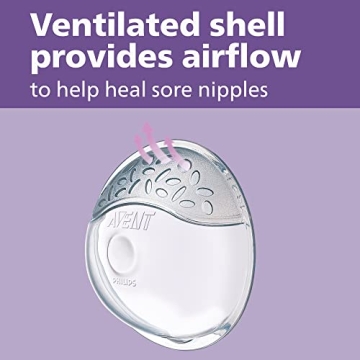 Philips AVENT Comfort Breast Shell Set 2 Pack for Nursing