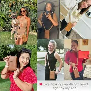 Elegant BULL GUARD Crossbody Leather Wallet for Travel