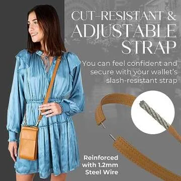 Elegant BULL GUARD Crossbody Leather Wallet for Travel