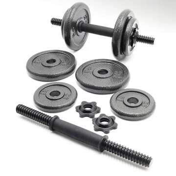CAP Barbell RSWB-CS040T Adjustable Dumbbell Set (40 Pounds)