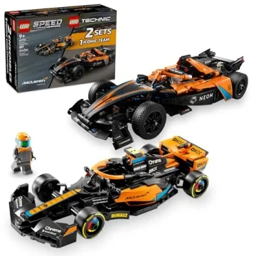 LEGO Technic & Speed Champions McLaren Racing Pack Building Toys Set - Race Cars Toys for Kids, Boys...