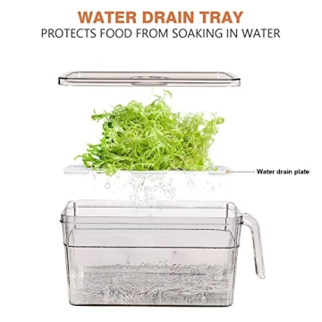 Loobuu Stackable Food Storage Containers for Fresh Produce