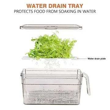 Loobuu Stackable Food Storage Containers for Fresh Produce