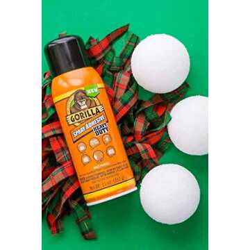 Gorilla Heavy Duty Spray Adhesive for Crafting & DIY