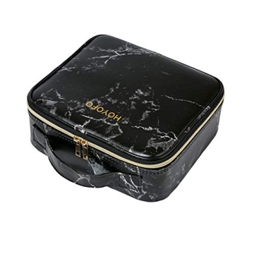 HOYOFO Adjustable Dividers Makeup Case for Women