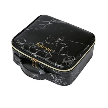 HOYOFO Adjustable Dividers Makeup Case for Women