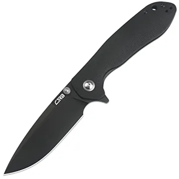 CJRB CUTLERY Scoria Folding Knife EDC AR-RPM9 Steel Black G10 Tactical Knife