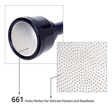 GREEN MOUNT Watering Wand, 24 Inches Sprayer Wand with Superior Stainless Head, Perfect for Hanging ...