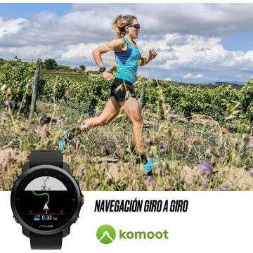 Polar Grit X GPS Smart Watch for Outdoor Sports